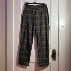 Plaid pants